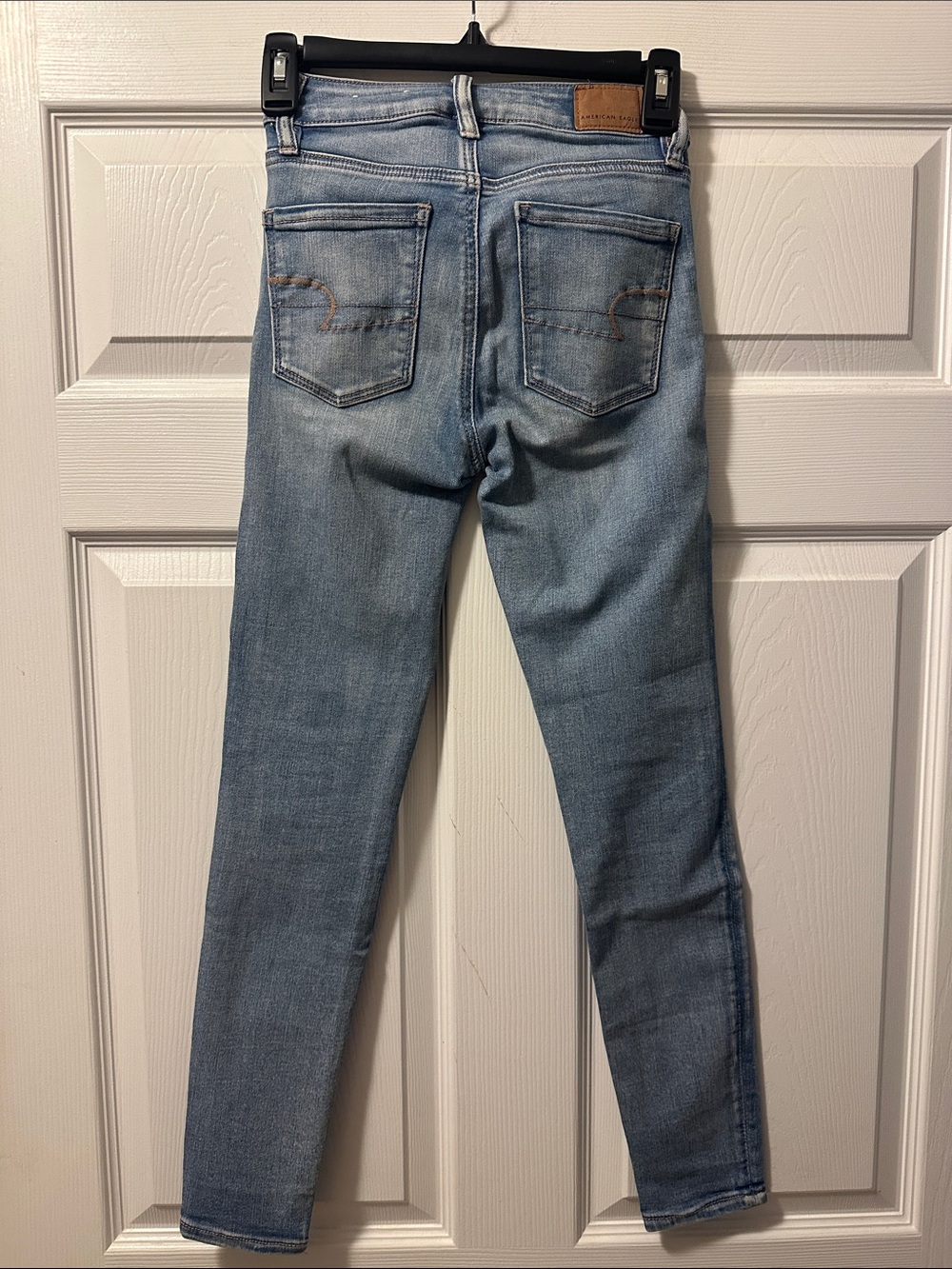 American Eagle Outfitters Light Blue High Rise Jegging Denim Jeans Size 00 Short